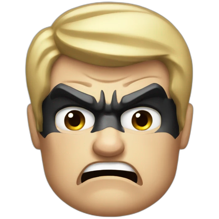 Batman angry emoji