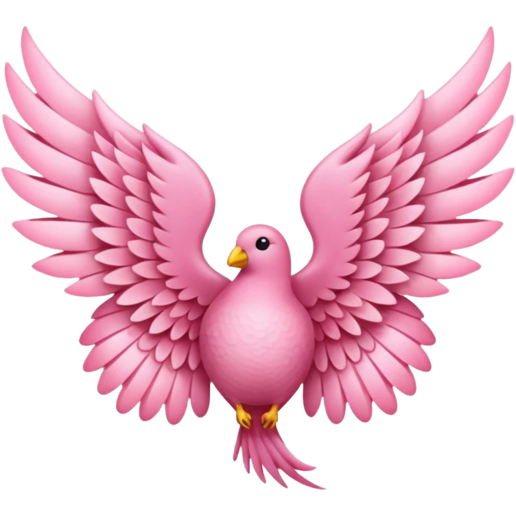 Rose wings emoji
