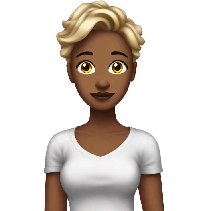 Side eye girly gay emoji
