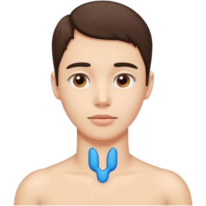 neck with big thiroid emoji