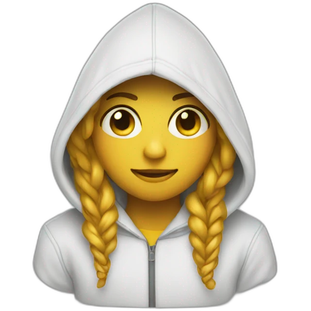 Cool hoodie  emoji