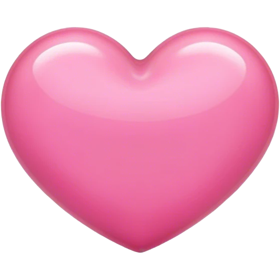 Trái tim màu hồng emoji