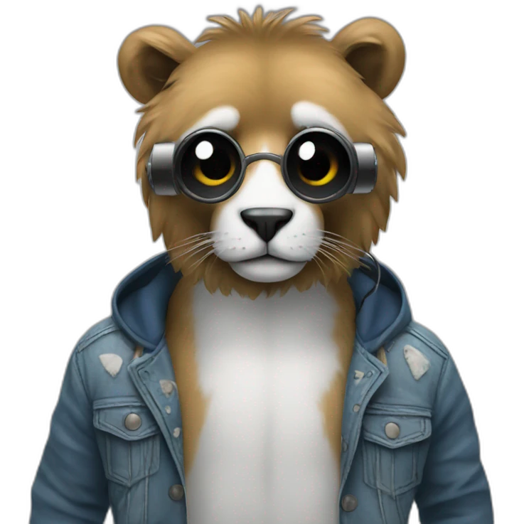 dj animal emoji