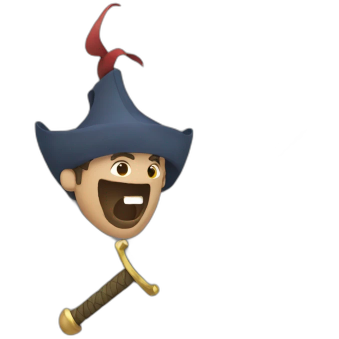 medieval sword-swallower emoji