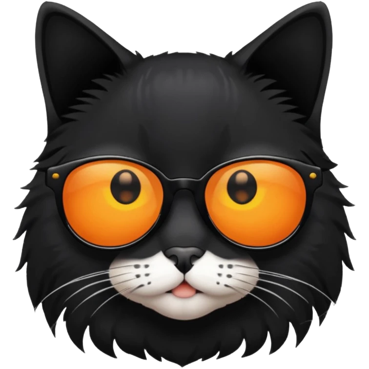Cat wearing sunglasses emoji