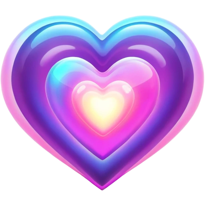 plasma heart shaped emoji