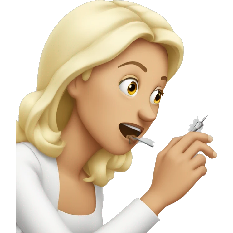 Blowing on nails emoji