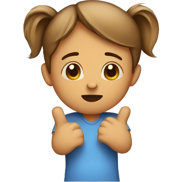 saying sorry by holding ears emoji