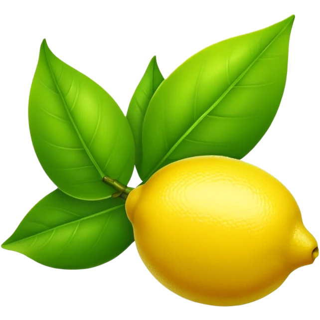 lemon leaf emoji