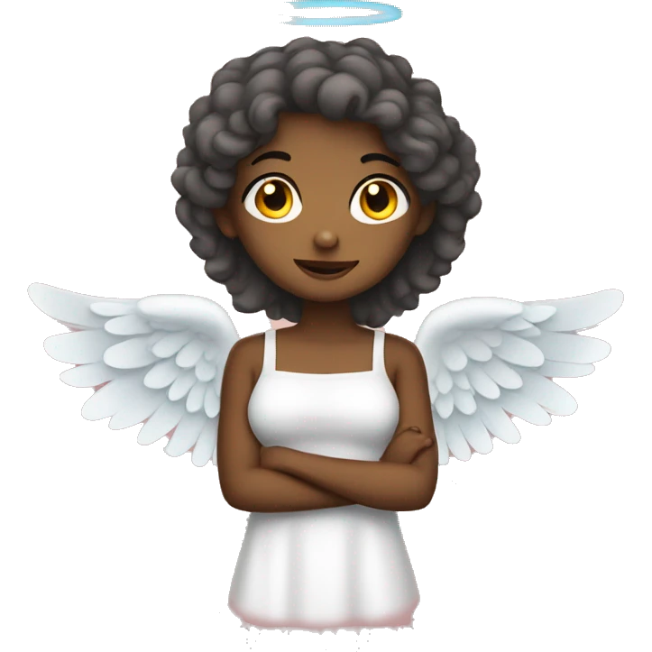 Girl angel emoji