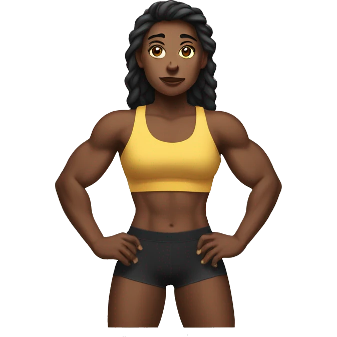 Muscular women emoji