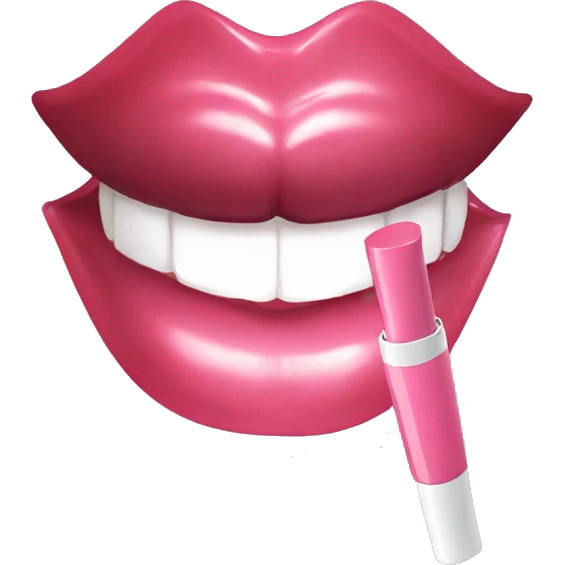 Lip gloss  emoji