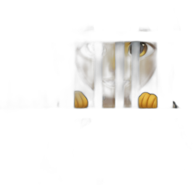 stuck behind jail cell emoji