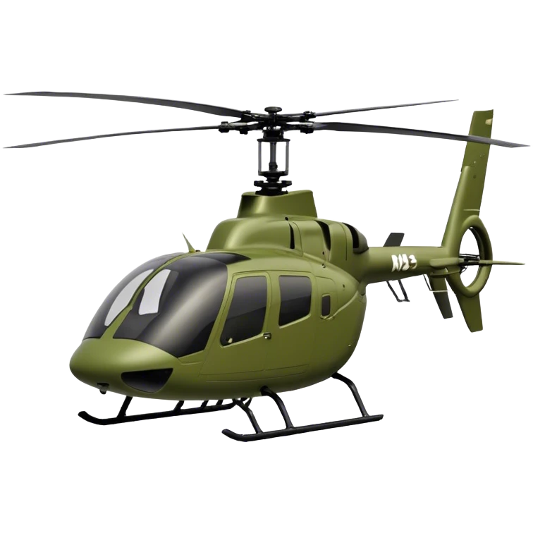 MD 500 - MD Helicopters (Model Year: 2021) (Iconic colour: Olive green) emoji