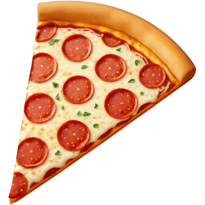 classic red pepperoni pizza slice emoji emoji