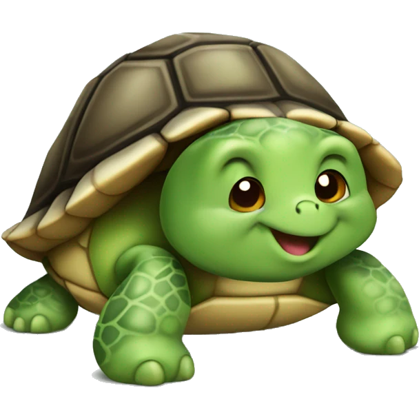 thankful sweet little turtle emoji