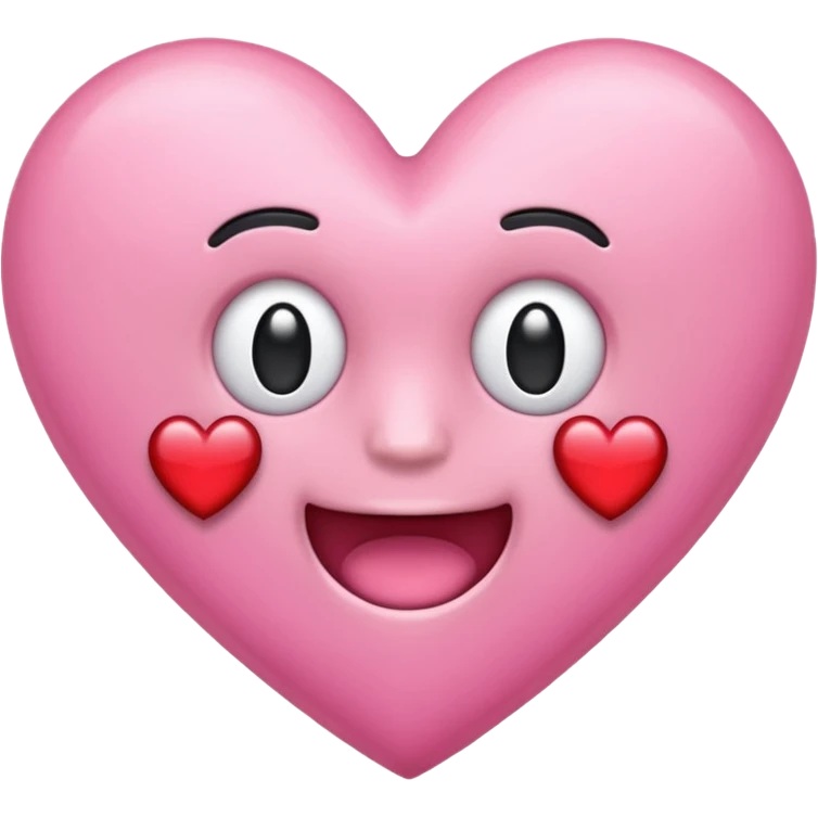 dumble emoji heart pink colour emoji