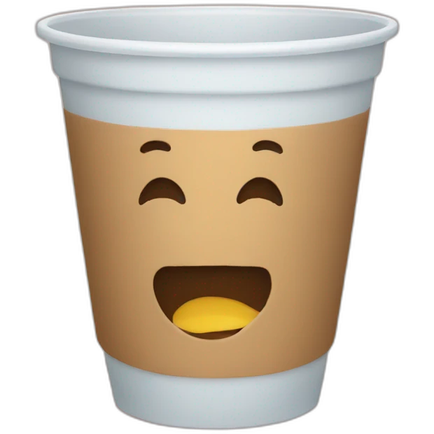 plastic cup emoji