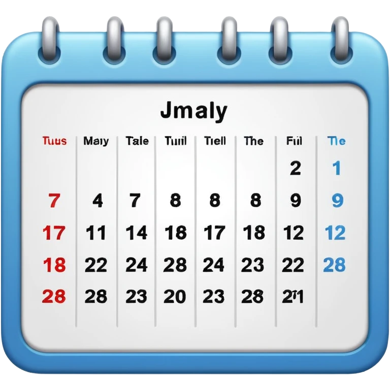 calender emoji