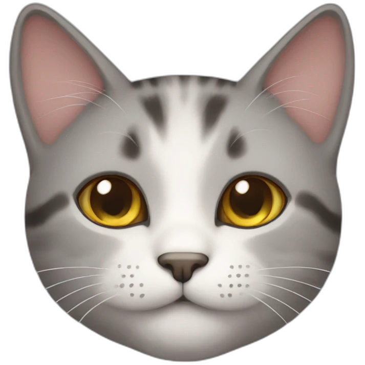 Purring cat emoji