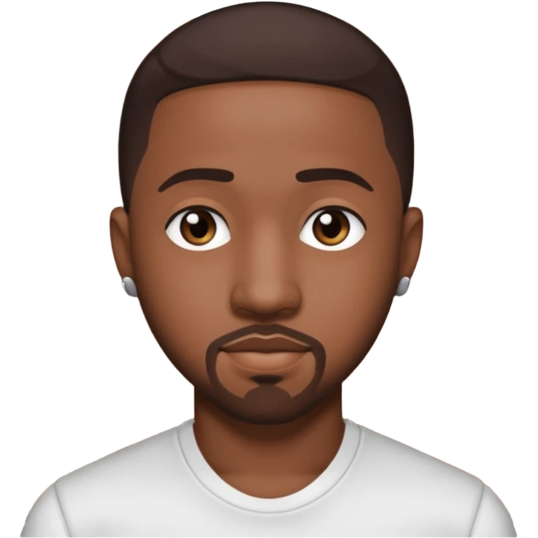 Marques Houston with dark brown hair emoji