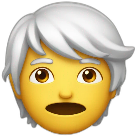 visage qui juge  emoji