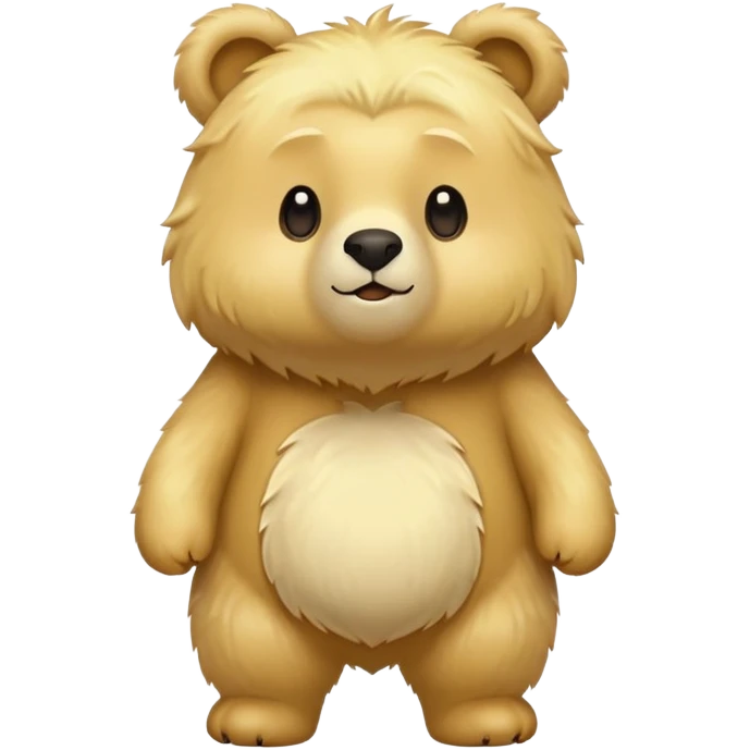 Blond bear  emoji