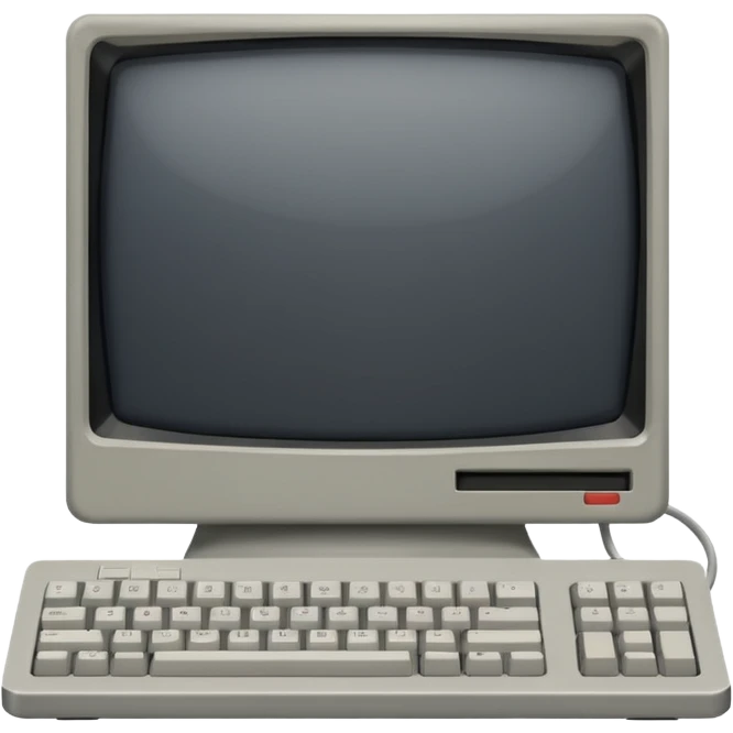 Macintosh 1984 emoji