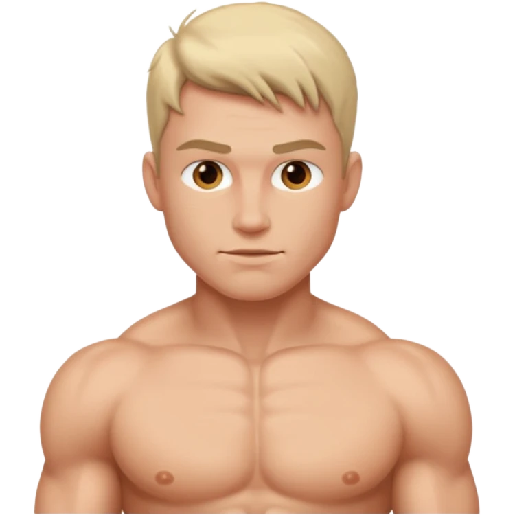 nude man emoji