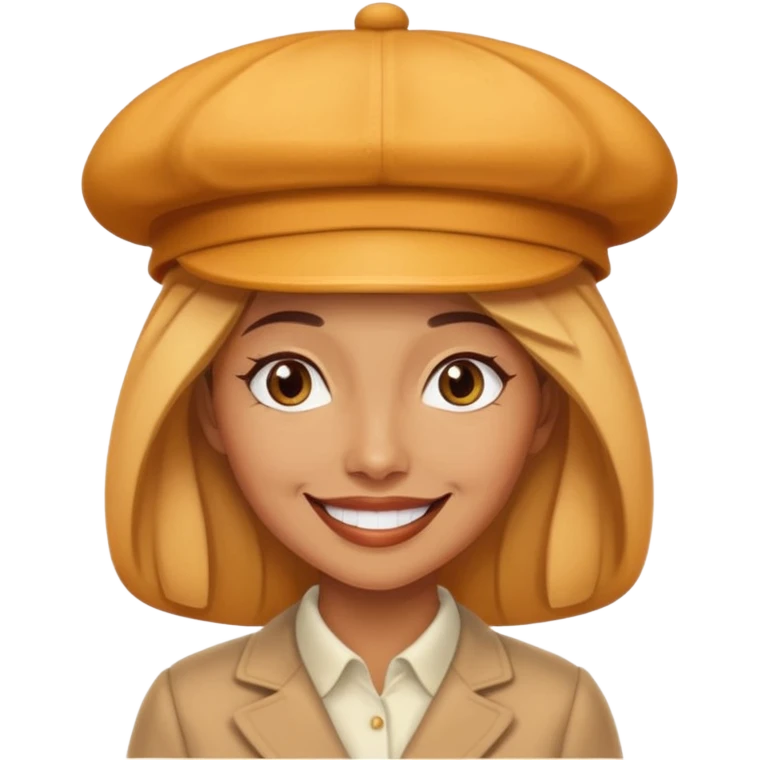 Female and Butterscotch éclair are combined ,creates a emoji  emoji