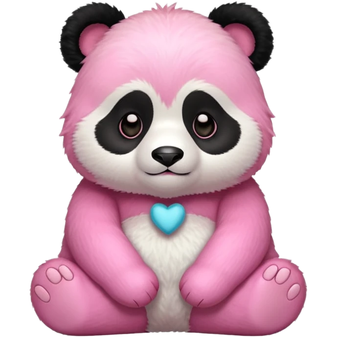 Pembe panda emoji