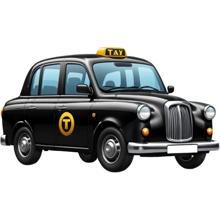 black taxi emoji