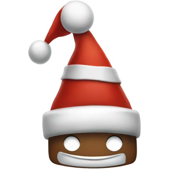 Christmas hats smiling emoji