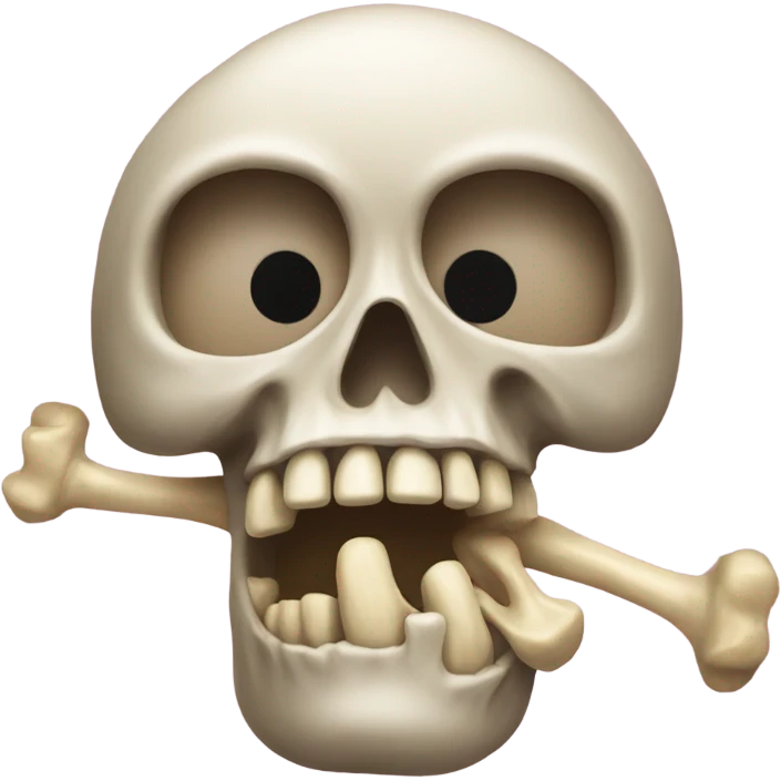 Stink bone emoji