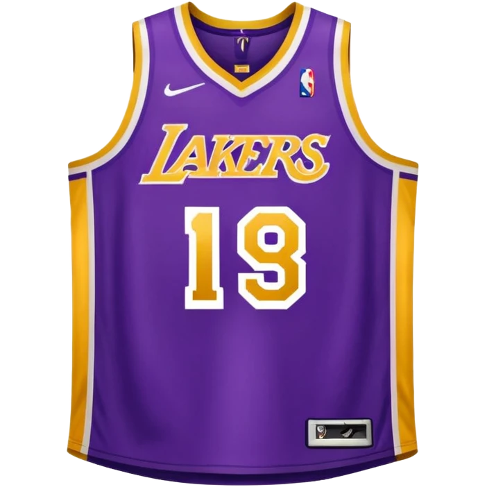 Uniforme de los lakers emoji