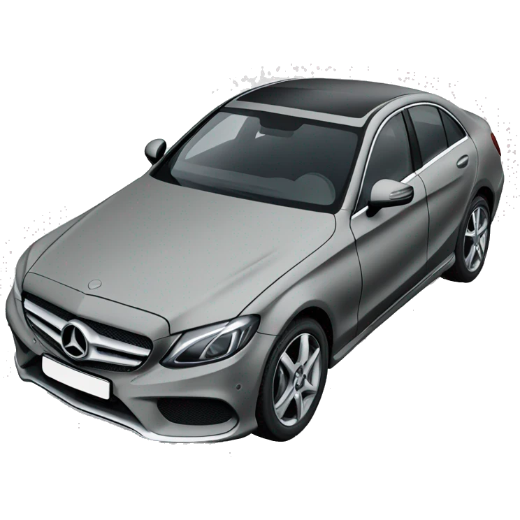 Mercedes-c grey emoji