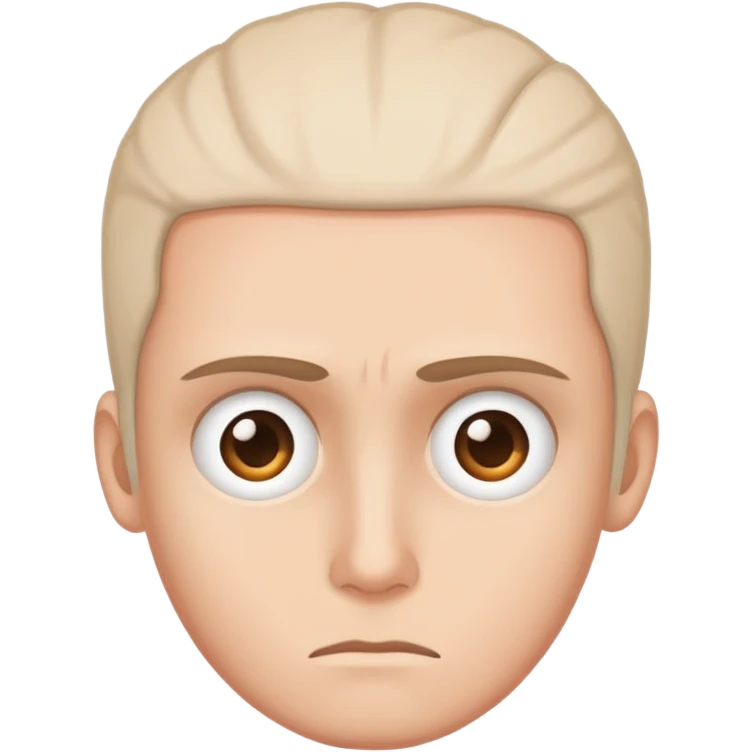 Blank stare with loading bar across the forehead” – brain not found emoji