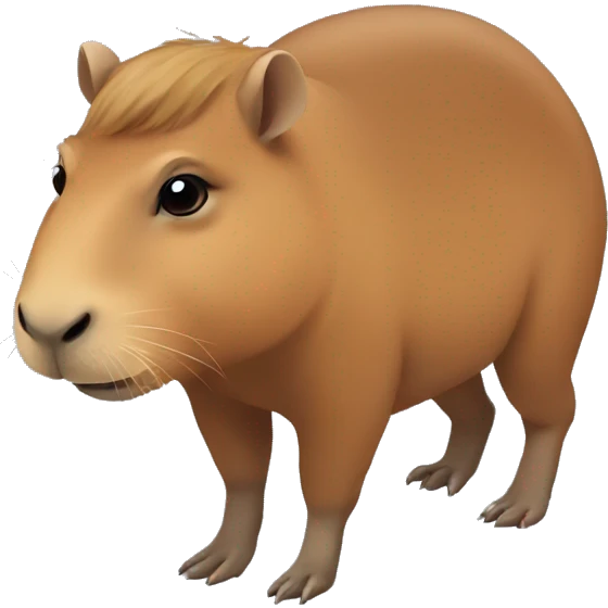 gay capybara emoji