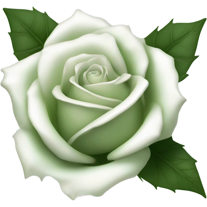 White rose  emoji