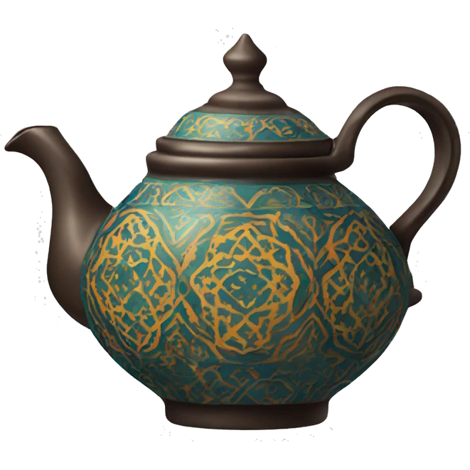 moroccan tea pot emoji