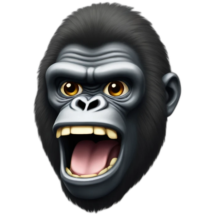 Doigt d'honneur gorille emoji