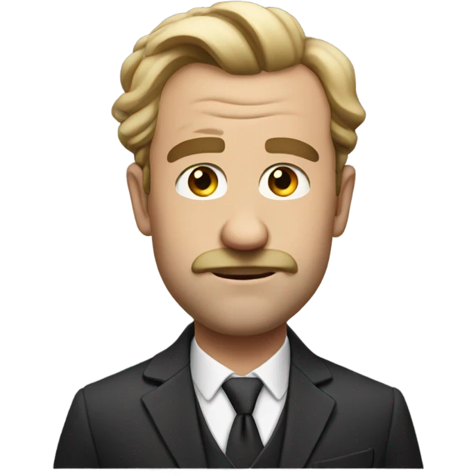 Big ego British man emoji