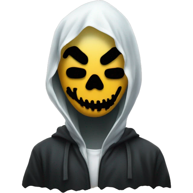 Ghostface colorful emoji