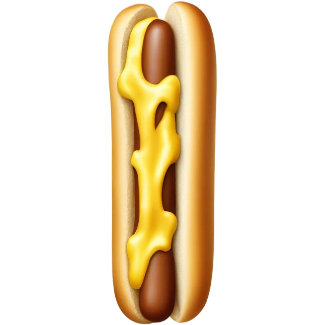 Make a hotdog but instead of the wiener it’s a stick of butter emoji