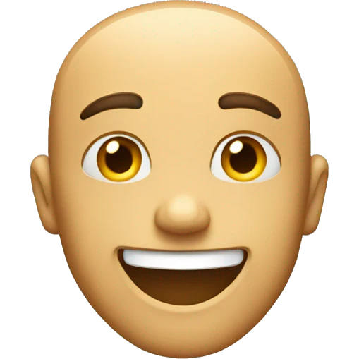 smile looking down emoji