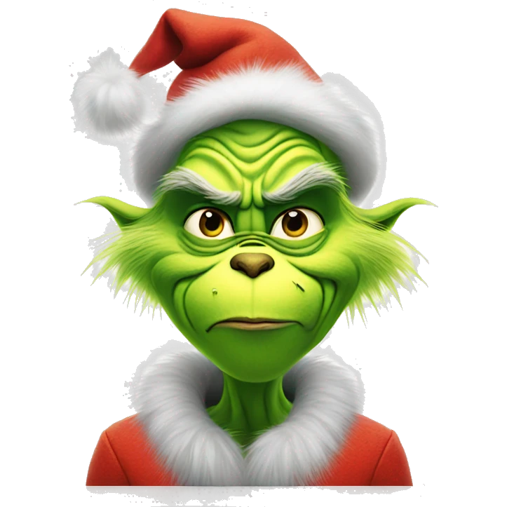 the grinch emoji