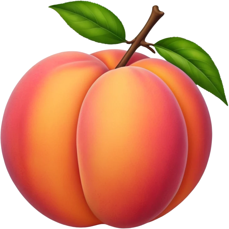 Peach spank emoji