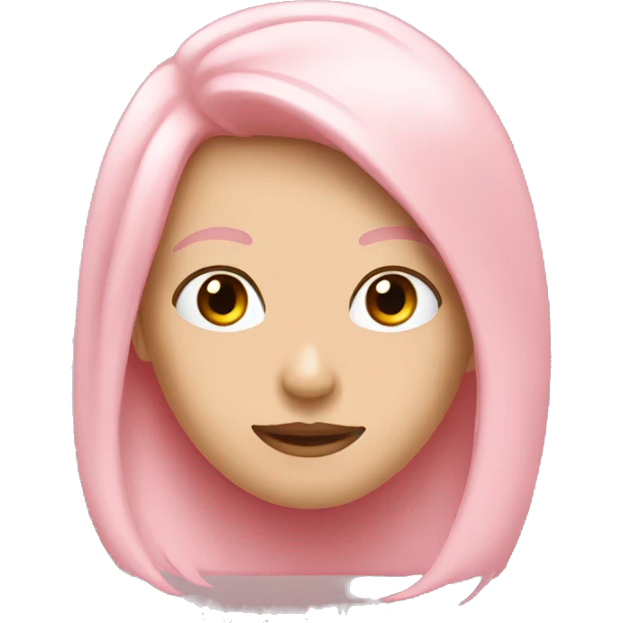 Light pink tumblr emoji