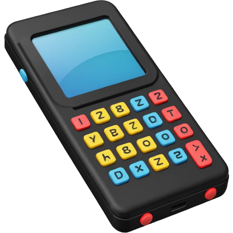 handheld console 1980s emoji