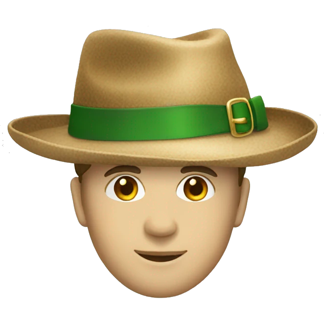 Chapeau irlandais  emoji